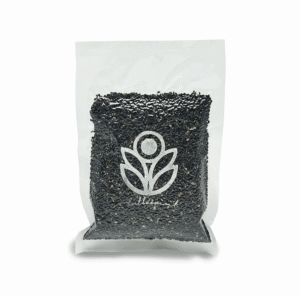 งาดำคั่ว เม็ด 120 g. roasted black sesame