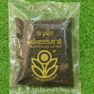 งาดำคั่ว เม็ด 120 g. roasted black sesame