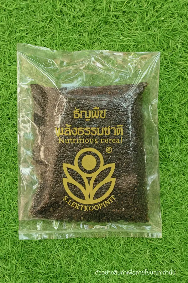 งาดำคั่ว เม็ด 120 g. roasted black sesame